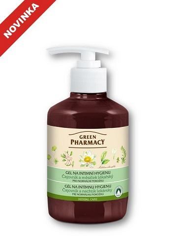 Green Pharmacy gel na intimní hygienu pro normální pokožku 370 ml