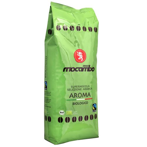 Drago Mocambo Coffee AROMA BIOLOGICO BEANS 1 kg